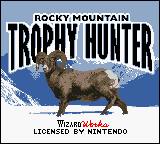 Rocky Mountain Trophy Hunter Title Screen